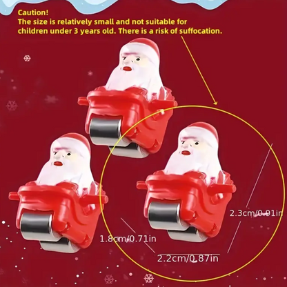 6 pcs Santa Claus Ladder, Christmas Slide and Track Toy.