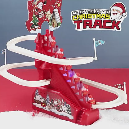 6 pcs Santa Claus Ladder, Christmas Slide and Track Toy.